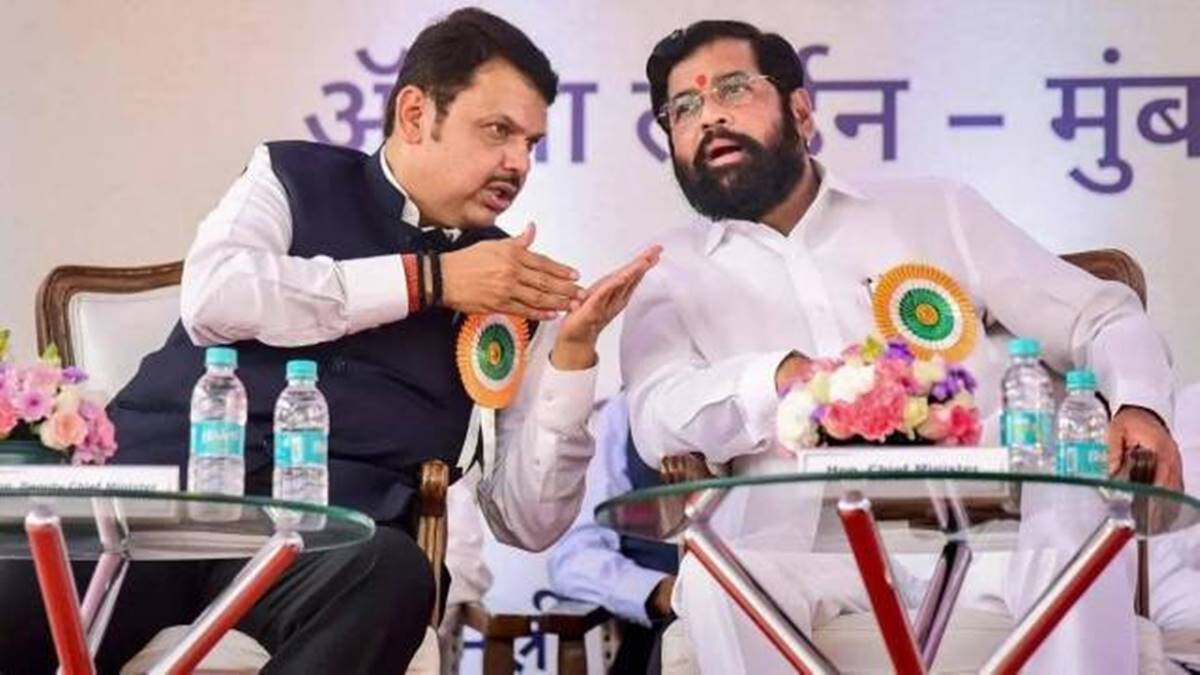 Eknath SHinde issues warning to BJP over Ajit Pawar's entry Eknath SHinde issues warning to BJP over Ajit Pawar's entry