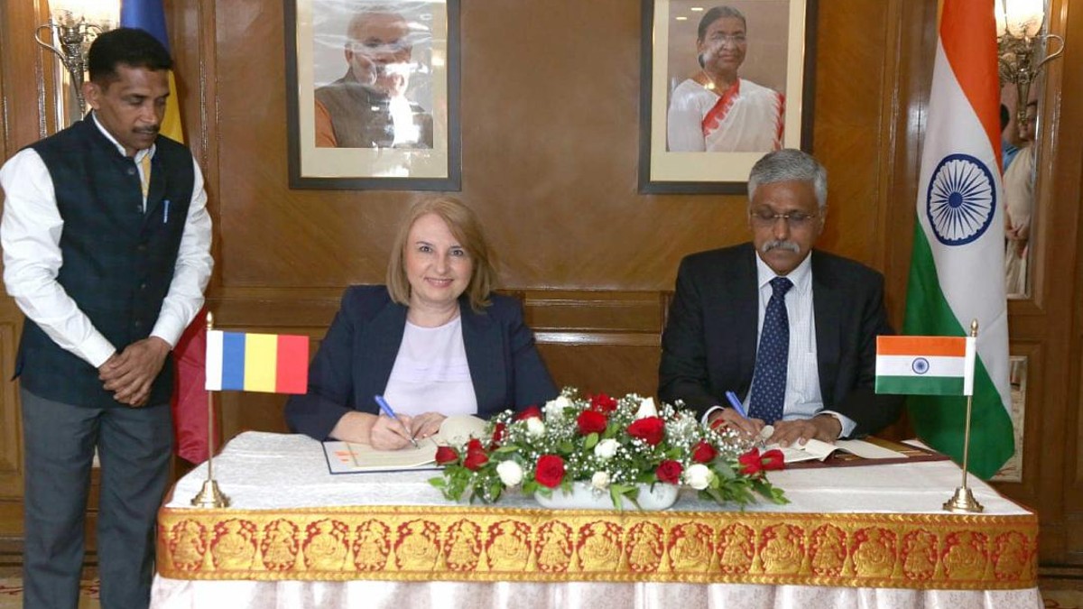 India & Romania ink the first ever Defence Coop Agreement; focus on Indo-Pacific and more India & Romania ink the first ever Defence Coop Agreement; focus on Indo-Pacific and more