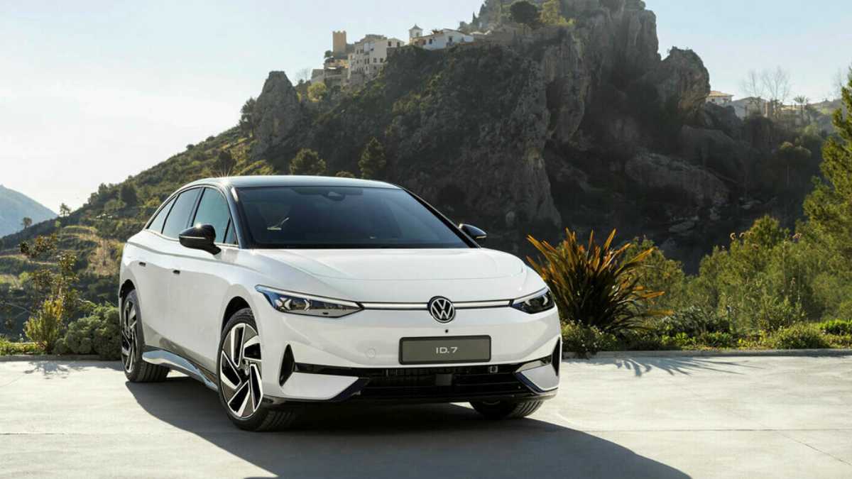 The Volkswagen ID.7 is expected to go on sale in Europe and China later this year, and the electric sedan will be made at Volkswagen's plant in Germany.