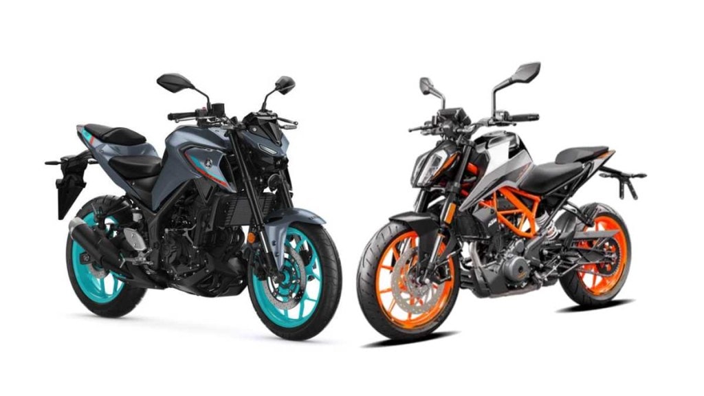 yamaha mt03 vs ktm duke 390 comparison