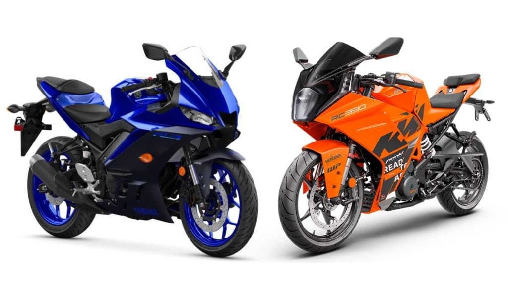 yamaha r3 vs ktm rc390 comparison