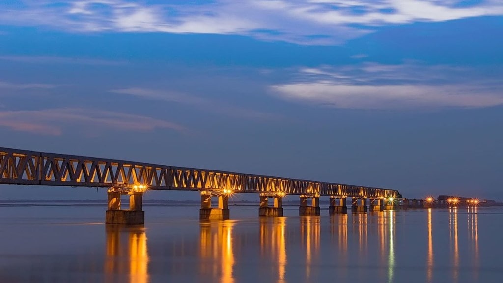 Bogibeel bridge, Bogibeel bridge photos, Bogibeel bridge length, Bogibeel bridge distance, Bogibeel bridge on which river, Bogibeel bridge connects, Bogibeel bridge established, Bogibeel bridge details, Bogibeel bridge importance, Bogibeel bridge construction, Bogibeel bridge images, Bogibeel bridge news, about Bogibeel bridge, Bogibeel bridge latest news,