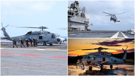 Indian Navy, Anti-Submarine Warfare, MH60R multi-role helicopter