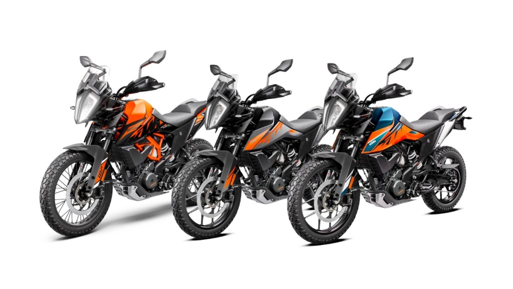 2023 ktm adventure 390 line up