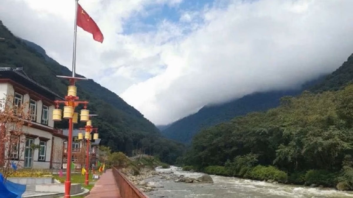 A village in Bhutan- China Border