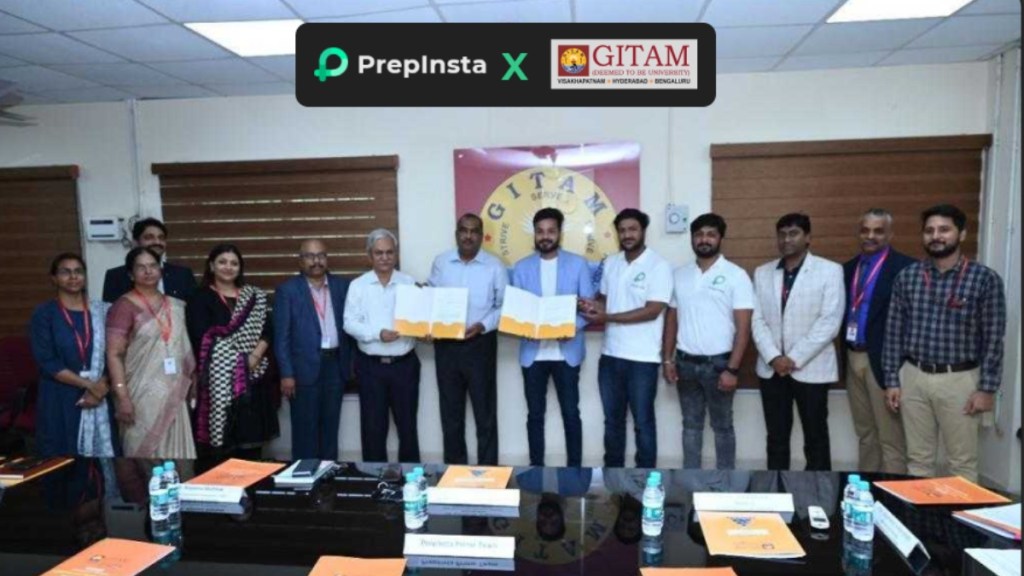 PrepInsta partners with GITAM Visakhapatnam; aims to prepare next-gen engineers