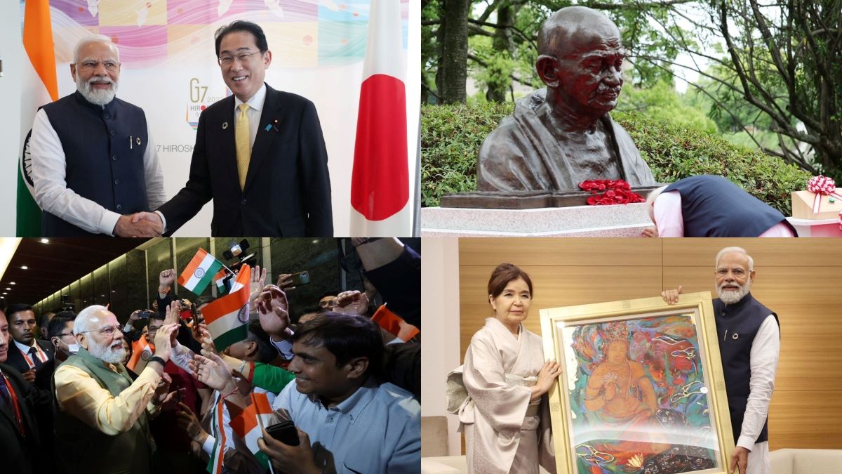 During his visit to Hiroshima for the annual summit of the G7 grouping and the Quad leaders' meeting, Prime Minister Narendra Modi engaged in a series of significant engagements.One of these included a meeting with his Japanese counterpart, Fumio Kishida, where they explored avenues to bolster the friendship between India and Japan across various sectors, encompassing trade, economy, and culture. (Images/Twitter)