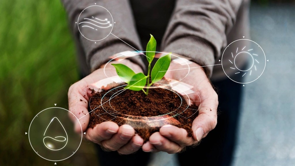 ESG, business growth, office spaces, carbon emissions, sustainability, carbon footprint, collaboration, environmental benchmarks, employees, eco-friendly construction materials, employment, real estate