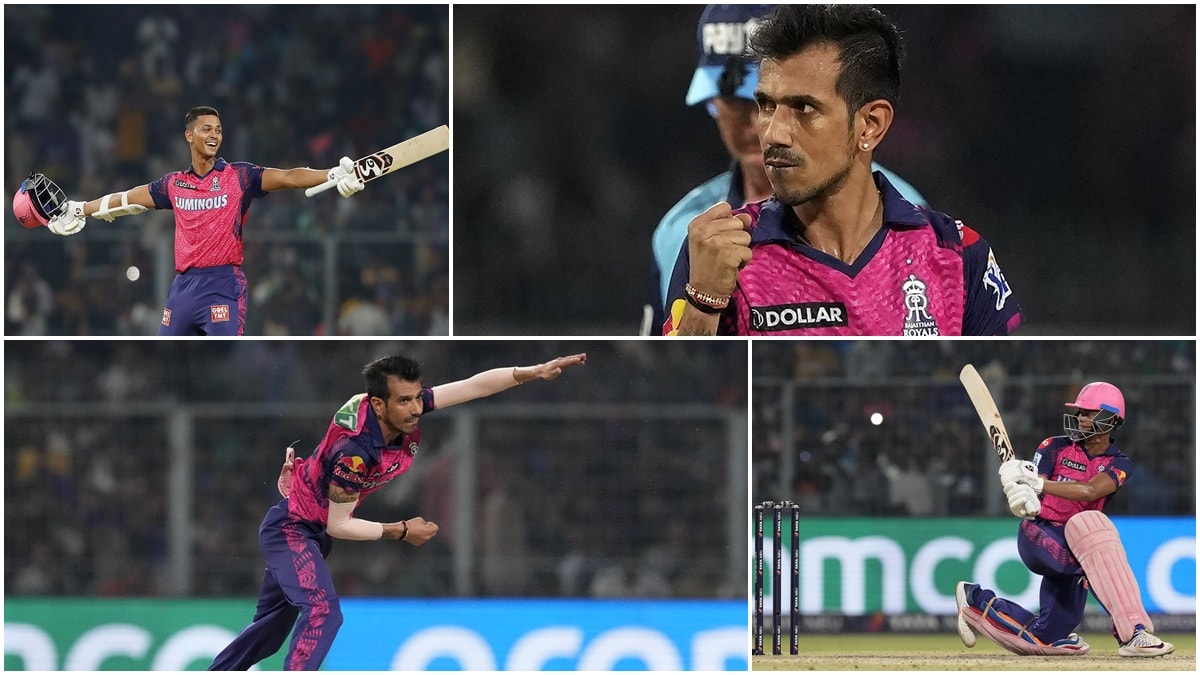 IPL Match 2023: Rajasthan Royals roar riding Jaiswal juggernaut, Chahal’s breaking record | See Photos