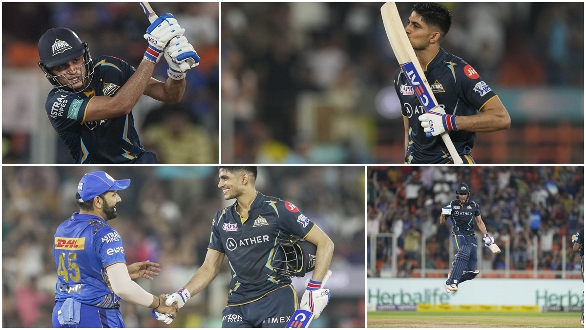 IPL 2023: Showman Shubman Gill steals MI’s ‘Hitman’ glee, bats for Titans to cross swords with Kings | See Photos