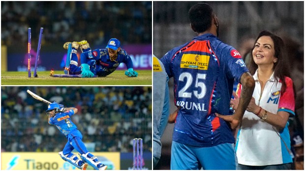 On Wednesday, Mumbai Indians defeated Lucknow Super Giants by a margin of 81 runs in the IPL Eliminator. Mumbai Indians chose to bat first and scored a total of 182 runs for the loss of 8 wickets. Cameron Green was the top scorer for Mumbai Indians, making 41 runs off 23 balls, followed by Suryakumar Yadav with 33 runs off 20 balls. Naveen-ul-Haq was the most successful bowler for Lucknow Super Giants, taking four wickets for 38 runs, while Yash Thakur took three wickets. Lucknow Super Giants, chasing a target of 183 runs, were bowled out for 101 runs in 16.3 overs. Marcus Stoinis was the highest scorer for Lucknow Super Giants, contributing 40 runs off 27 balls, but none of his teammates made significant contributions. Akash Madhwal from Mumbai Indians was the standout bowler, taking five wickets for just five runs in 3.3 overs. Here’s some images to let you take a hint of last day’s terrific match.