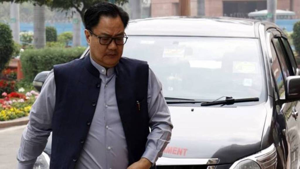 Kiren Rijiju | Law minister