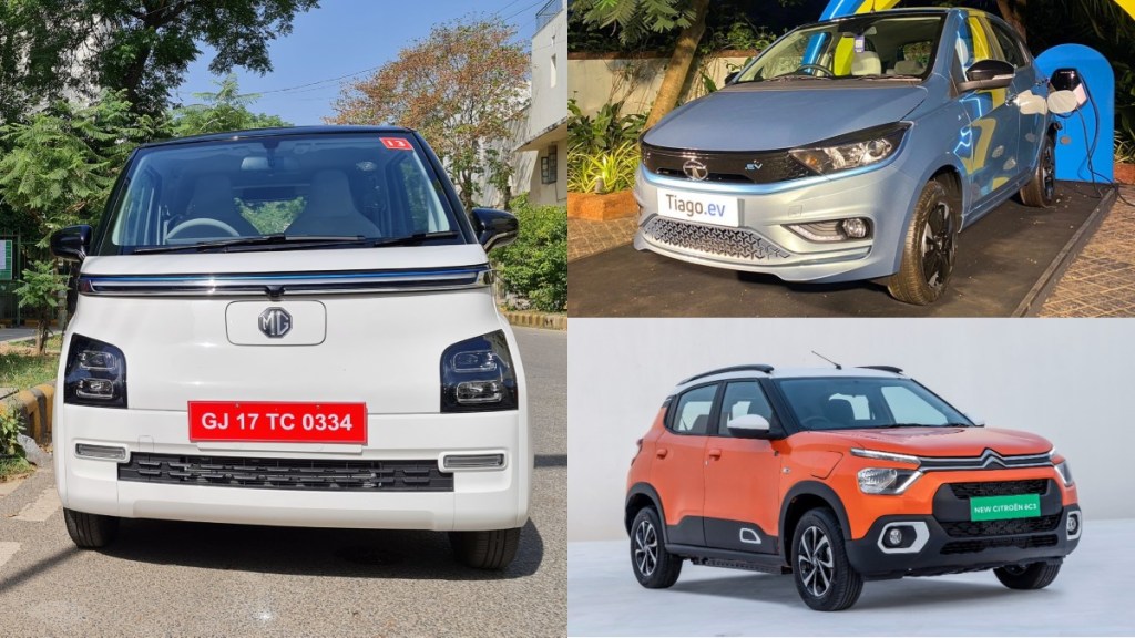 MG Comet EV vs Tata Tiago EV vs Citroen eC3