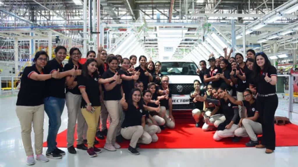 MG Motor first rollout