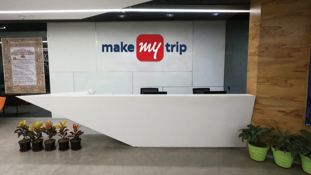 MakeMyTrip, Q1FY24, quarter results, profit, EBITDA, gross bookings, travel demand, online travel agency