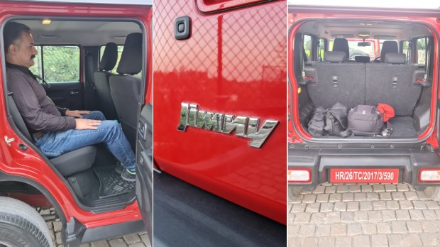 maruti suzuki jimny seat