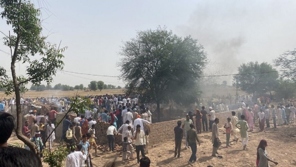 MiG 21 crash in Jaipur