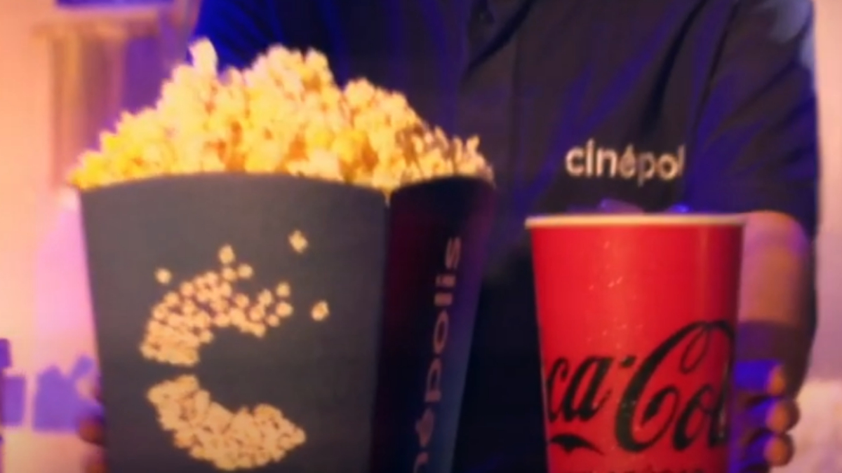 The spot emphasises the experience offered by Cinepolis and Coca-Cola for moviegoers The spot emphasises the experience offered by Cinepolis and Coca-Cola for moviegoers