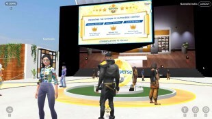 The event provided participants with an immersive virtual reality experience, where they could create avatars
