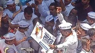 NCP workers protest Sharad Pawar resignation