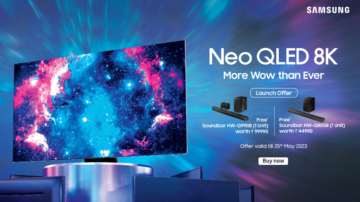 Samsung launches new 2023 Neo QLED TVs in India, price starts at Rs 1,41,990 Samsung launches new 2023 Neo QLED TVs in India, price starts at Rs 1,41,990