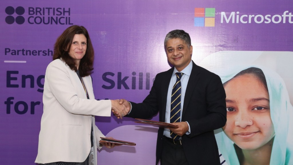 British Council collaborates with Microsoft; aims to enhance job opportunities for four lakh young Indians British Council collaborates with Microsoft; aims to enhance job opportunities for four lakh young Indians