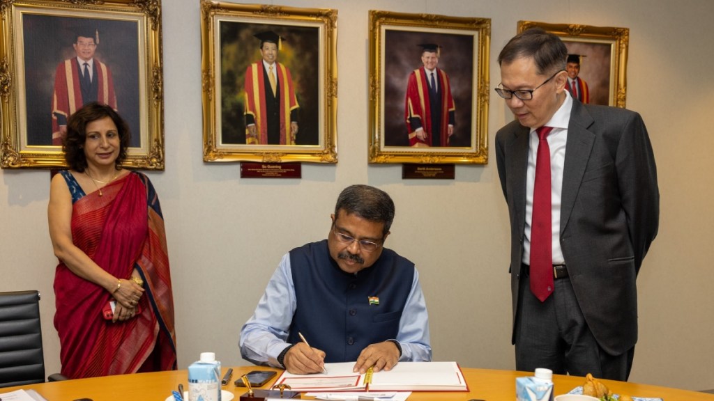 Pradhan says Singaporean, Indian varsities must work together