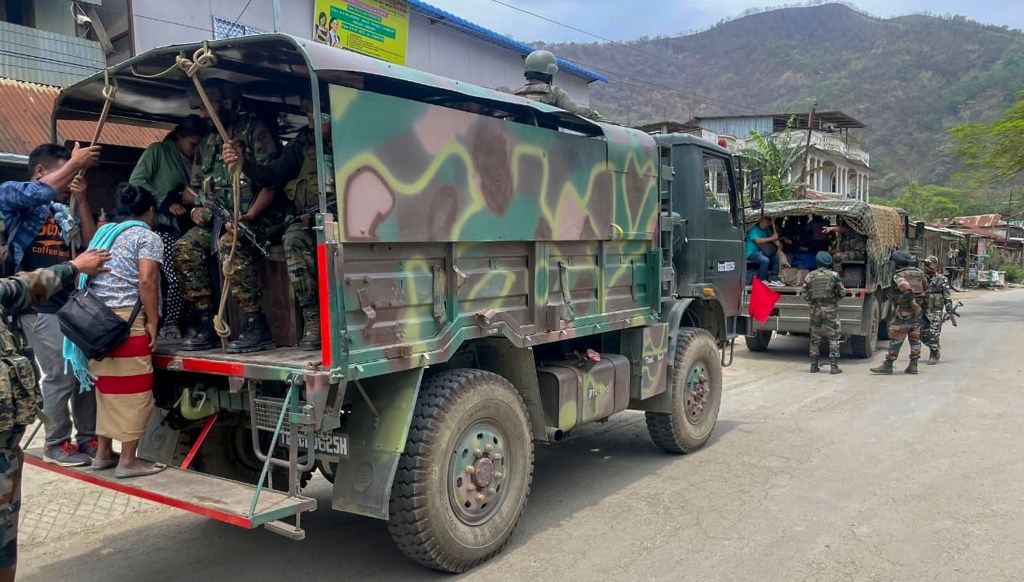 Imphal, Manipur violence