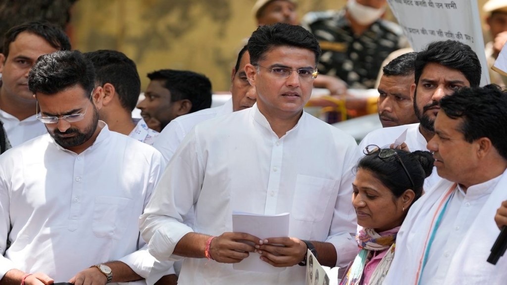 wrestlers protest, Sachin Pilot wrestlers protest, Sachin Pilot