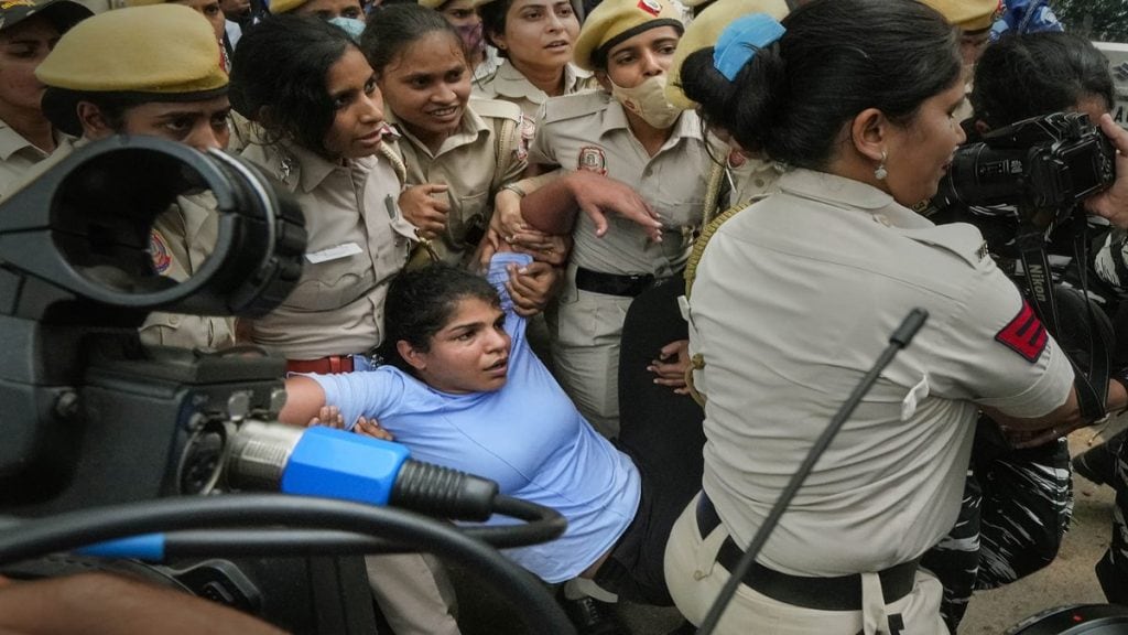 Jantar Mantar, Sakshi Malik Jantar Mantar, Sakshi Malik