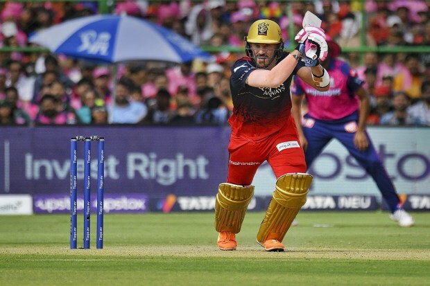 Royal Challengers Bangalore skipper Faf du Plessis is the top-scoring batter in the ongoing IPL 2023 season. He has amassed 631 runs in 12 matches with an average of 57.36 and a strike-rate of 154.27. He has bagged seven half-centuries. (Photo: PTI)