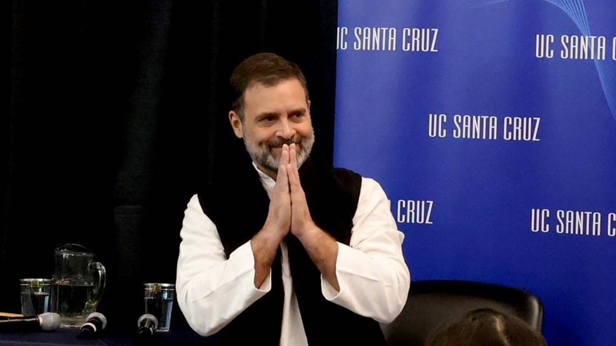 Rahul Gandhi in US: What if PM Modi sat next to God? Rahul explains - India News | The Financial Express