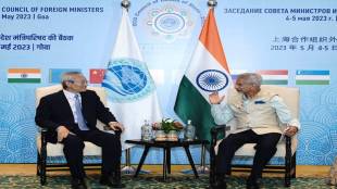S Jaishankar with Zhang Ming