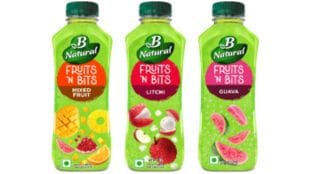 The newly launched fruit beverage is named ‘Fruit ‘N Bits’