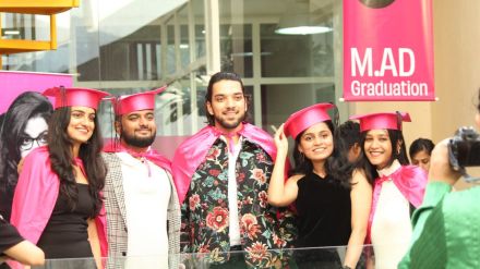 The graduates of M.Ad School also completed internships at multiple foreign destinations.