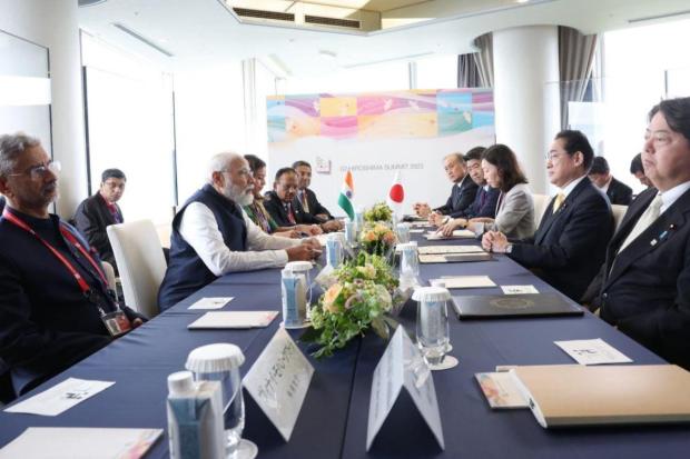 The Indian and the Japanese head of state discussed ways to enhance India-Japan friendship across different sectors including trade, economy and culture. (Image/Twitter)