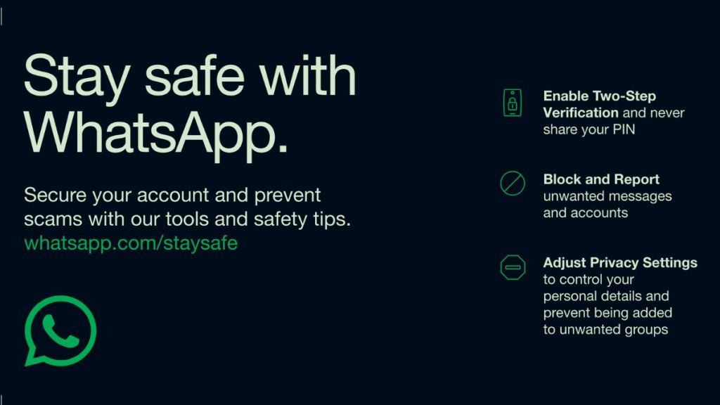 Here are the top safety features to safeguard users’ WhatsApp account