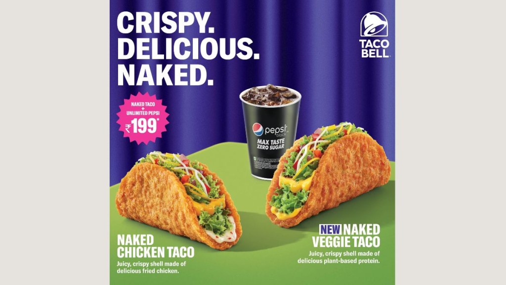The Naked Veggie Taco joins the ranks of its subsidiary, Naked Chicken Taco.