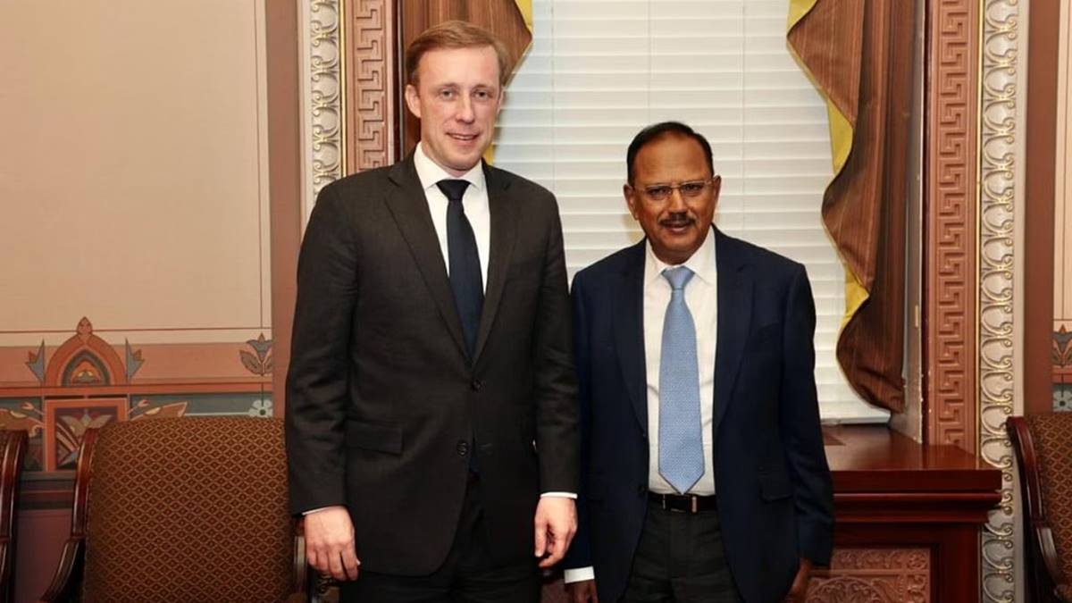 ajit doval with Jake Sullivan