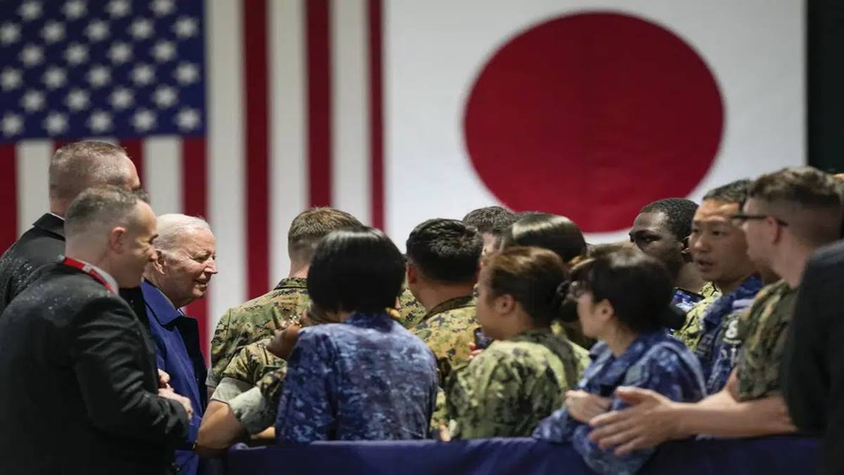 biden in japan