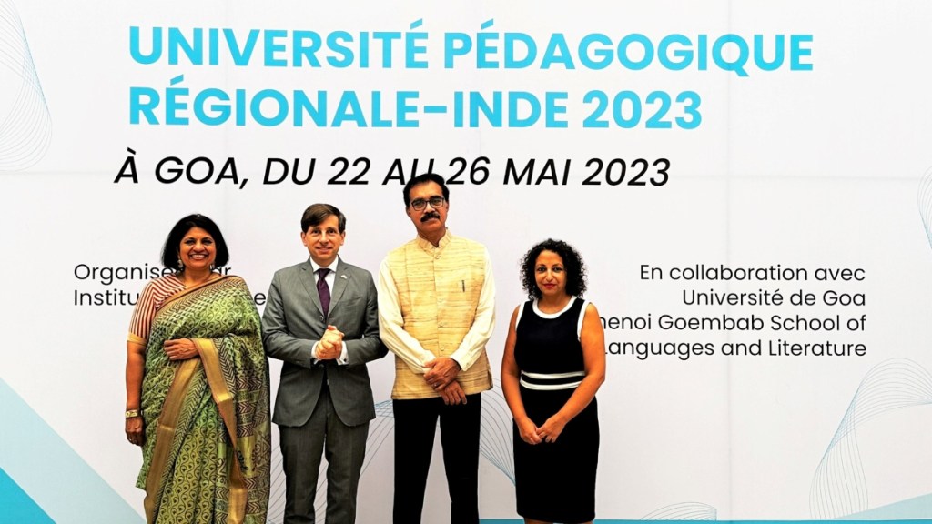 French institute in India and goa university co-host international training for teachers of French