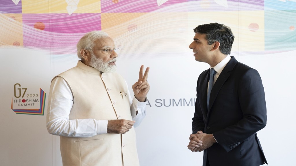 FTA, Modi, PM Modi, Sunak, Japan, G7, G7 summit, free trade agreement FTA, Modi, PM Modi, Sunak, Japan, G7, G7 summit, free trade agreement