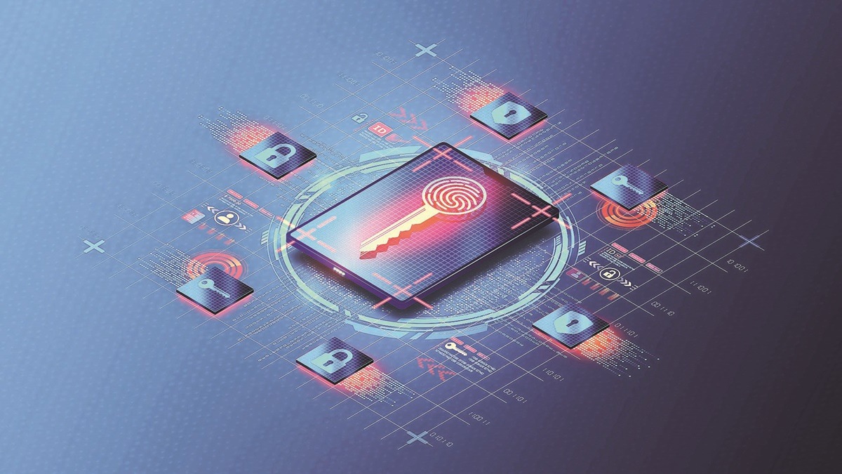 technology, password