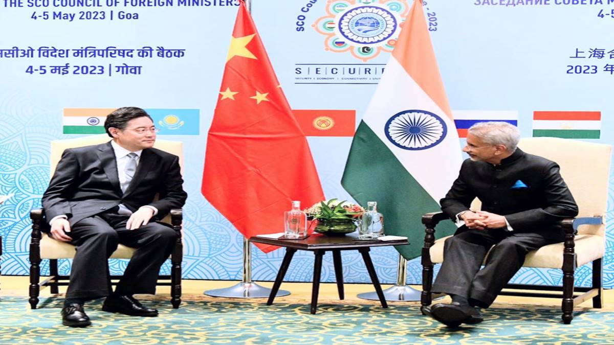 s jaishankar with Chinese FM Qin Gang