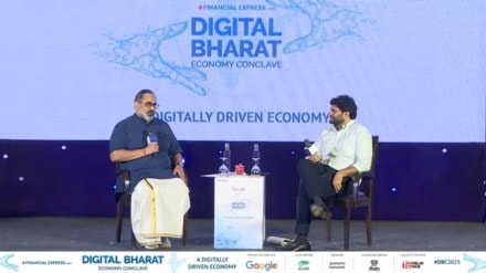 Rajeev Chandrasekhar, Rajeev Chandrasekhar at FE conclave, Biog tech, Digital India Act