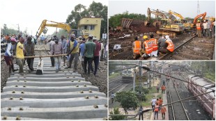 odisha, odisha train accident, odisha train accident reason, odisha train hadsa, odisha news, train accident, train accident news, train accident today, train accident news odisha, train accident in india, train accident restoration, train accident restoration work, train service resume, train service resumed on chennai-howrah route, rail traffic,