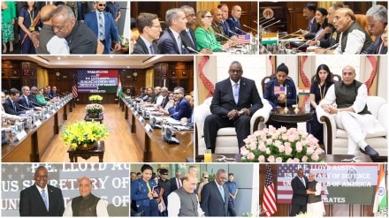 Robust Defence Partnership, Indo-Us defence strategy, indo-us talks, Lloyd Austin, rajnath singh, Lloyd Austin in delhi