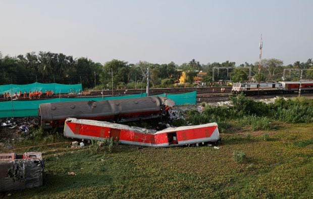 Both the lines were reconstucted and tested before the resumption of services after the chilling derailment incident. (Reuters Photo)