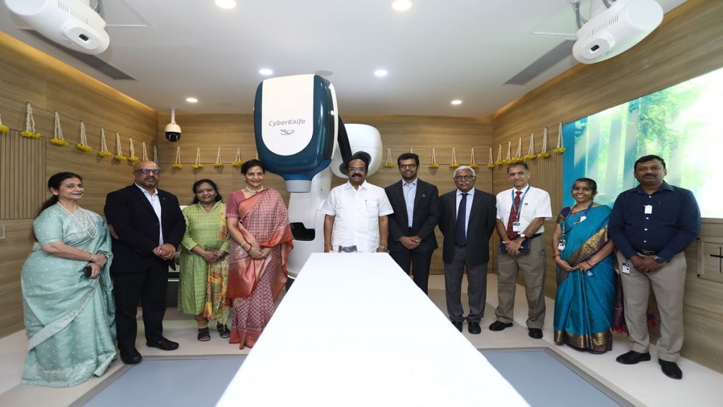 Apollo Hospitals, Apollo Cancer Centre, cyberknife, healthcare, medical devices,