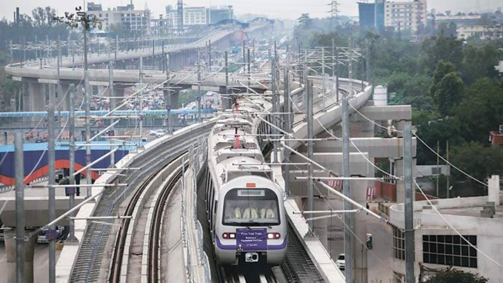 Huda City Centre, Cyber City Metro, Gurgaon metro, Haryana Mass Rapid Transport Corporation Limited, HMRTC, Huda city centre, gurgaon metro ridership, financial express news